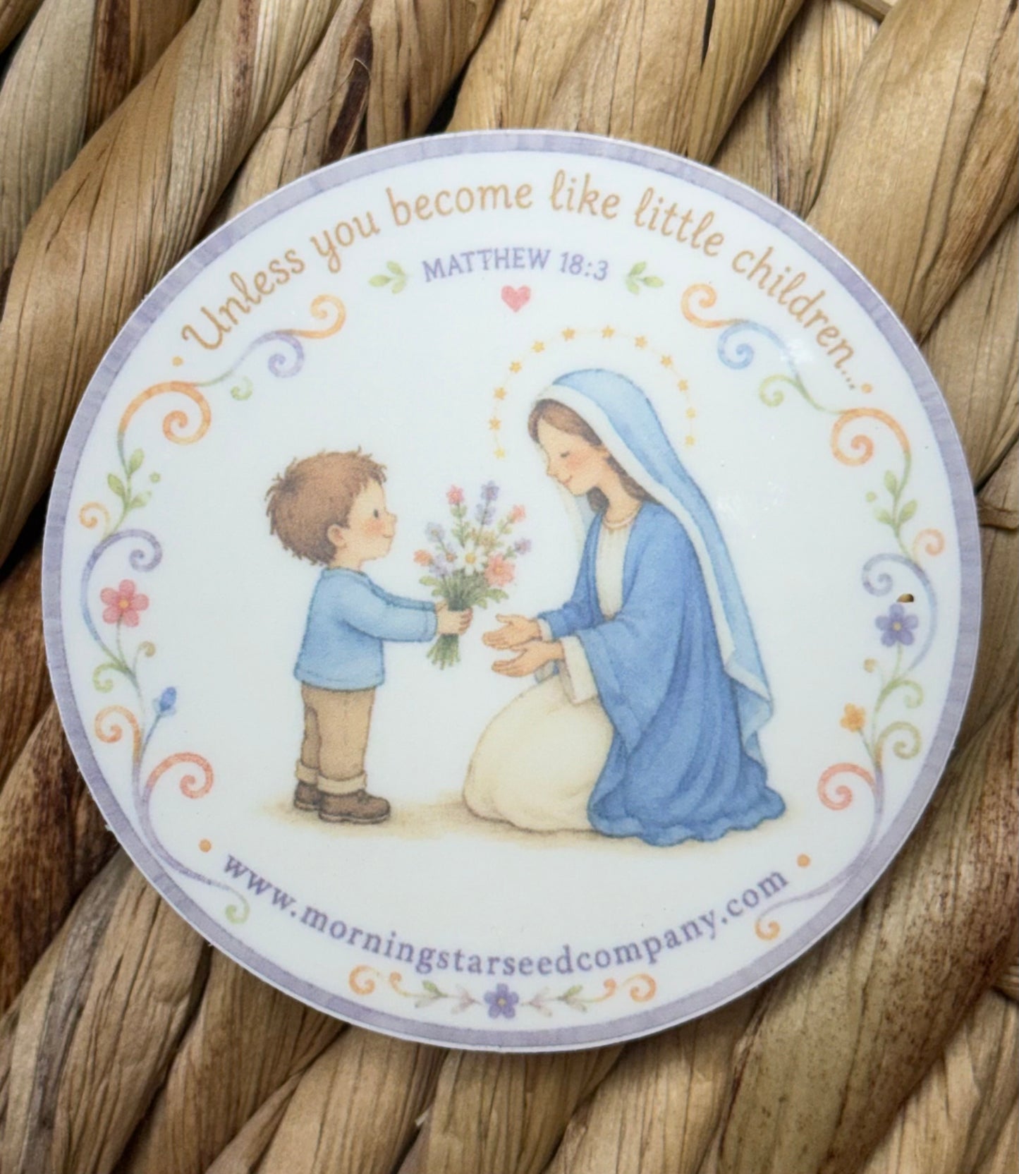 Blessed Virgin Mary sticker