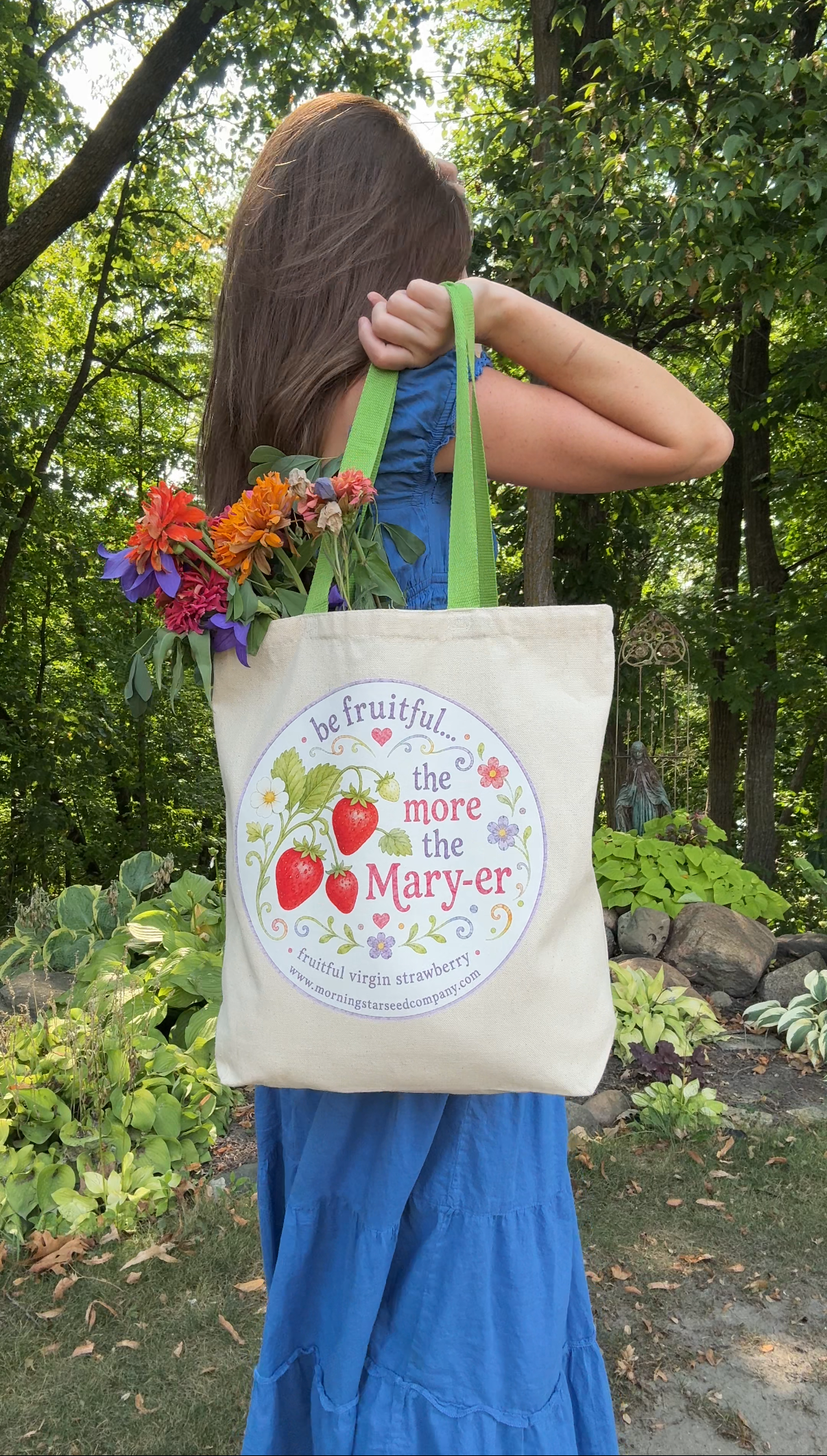 Be Fruitful... The More The Mary-er Gusseted Tote