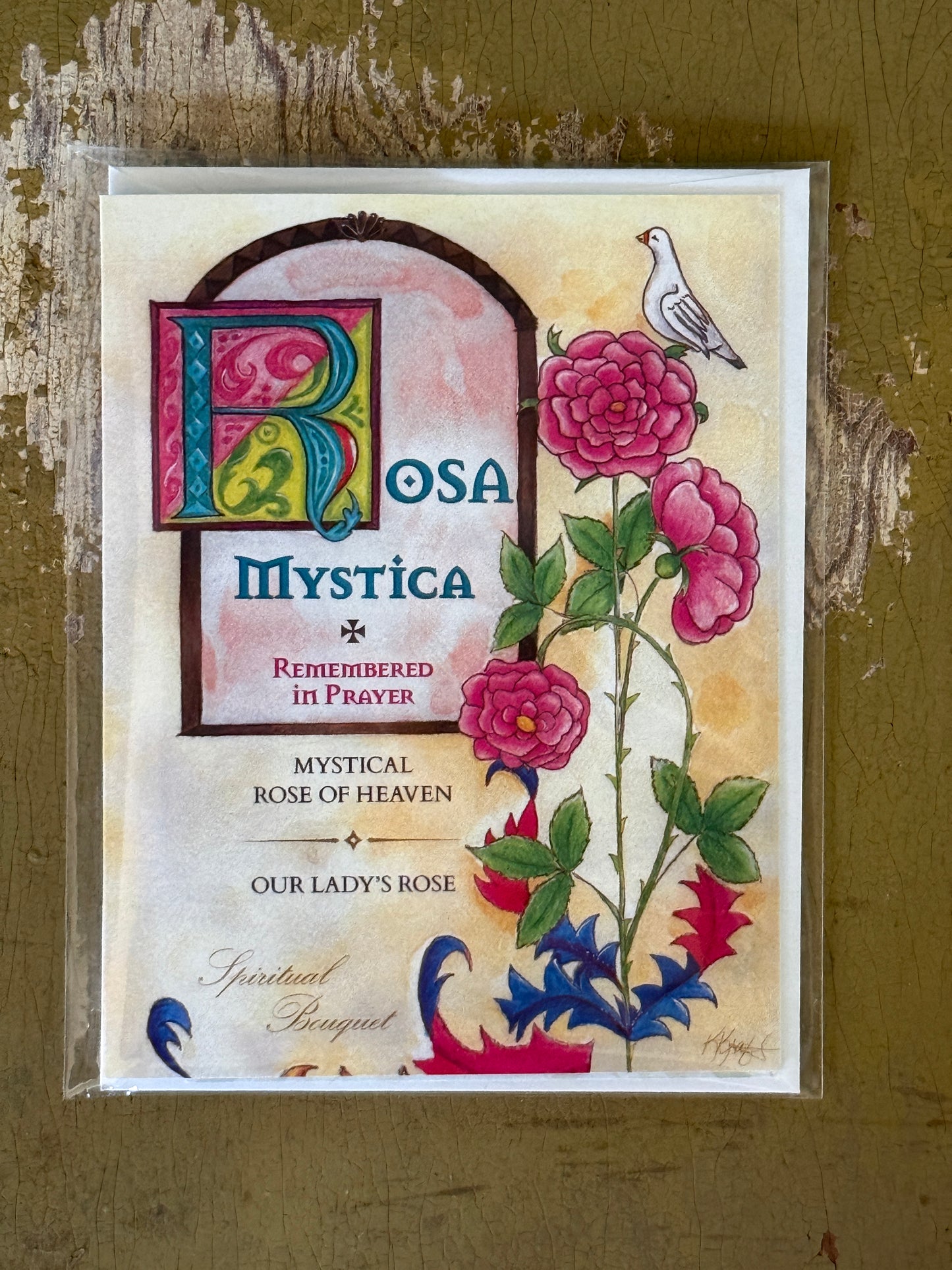 Marian Spiritual Bouquet Card
