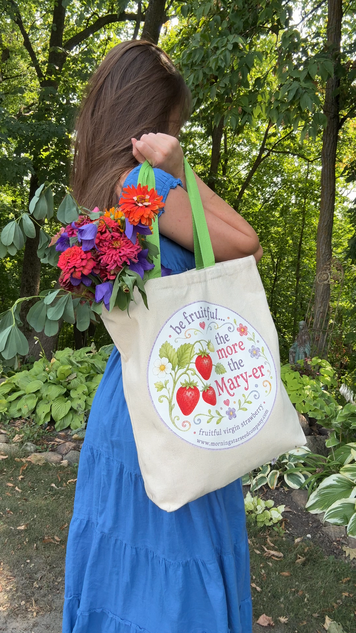 Be Fruitful... The More The Mary-er Gusseted Tote
